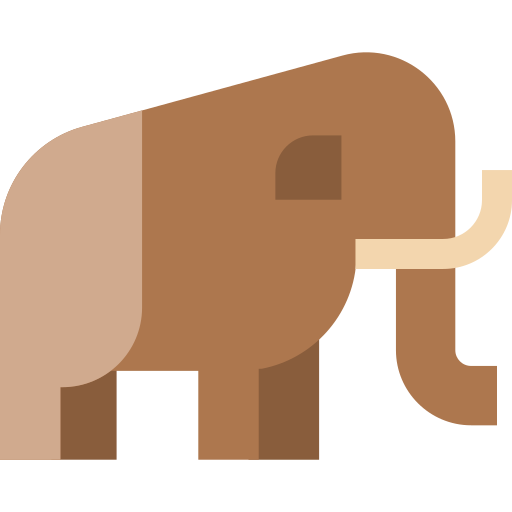 mamute Basic Straight Flat Ícone