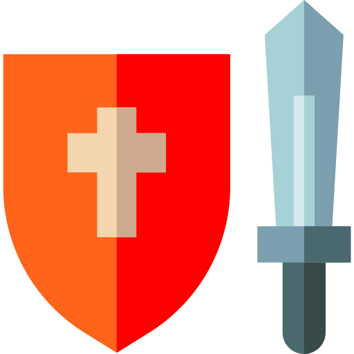 Crusades Basic Straight Flat icon