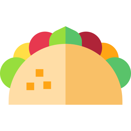 taco Basic Straight Flat icon
