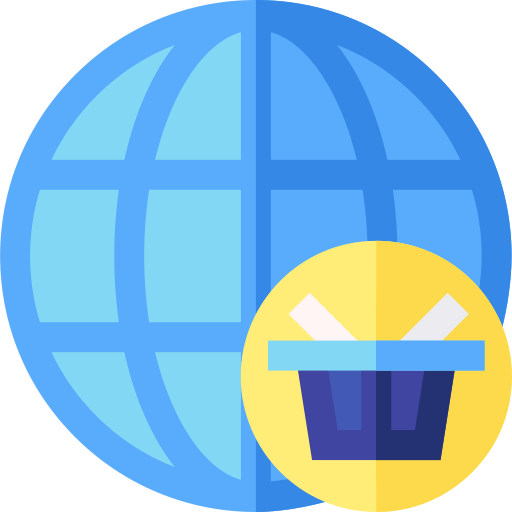 Worldwide Basic Straight Flat icon