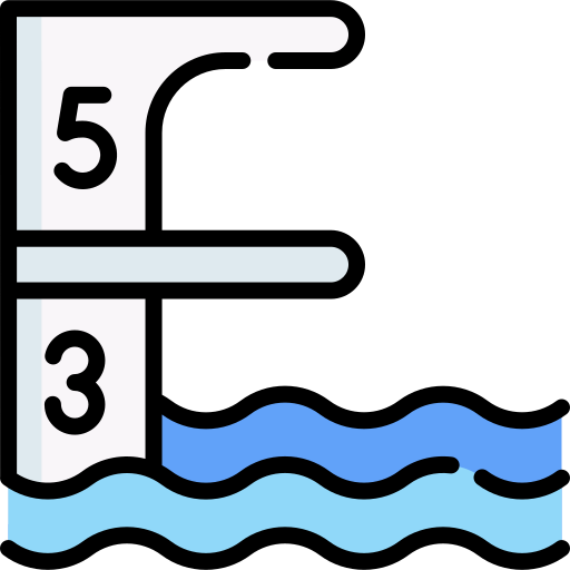 Diving Special Lineal color icon