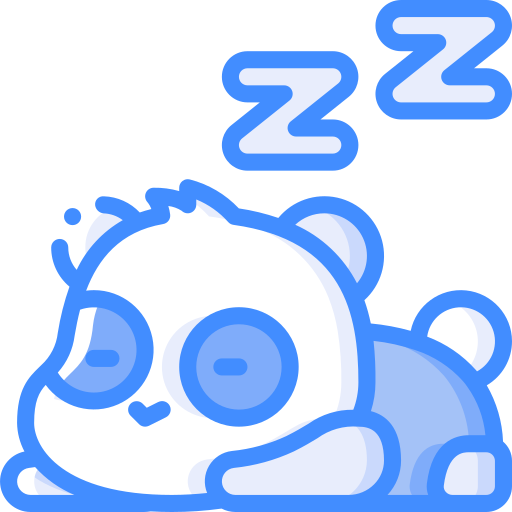 panda Basic Miscellany Blue Icône