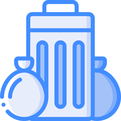 Bin Basic Miscellany Blue icon