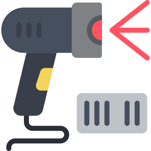 Barcode Basic Miscellany Flat icon