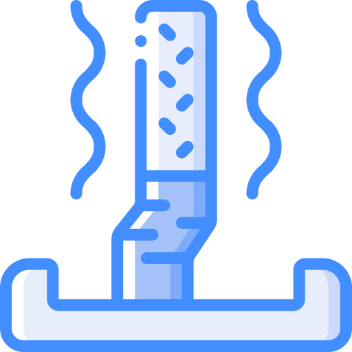 Smoke Basic Miscellany Blue icon