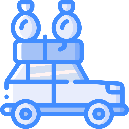 Car Basic Miscellany Blue icon