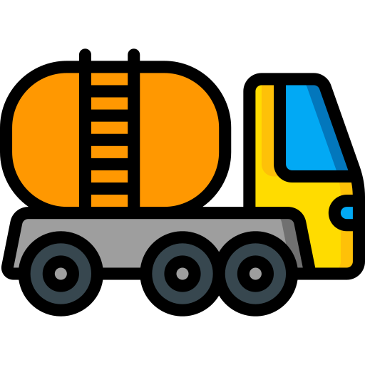 Truck Basic Miscellany Lineal Color icon