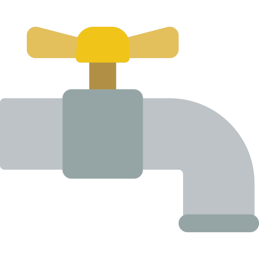 Faucet Basic Miscellany Flat icon