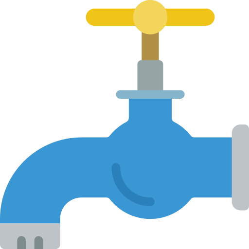 Faucet Basic Miscellany Flat icon