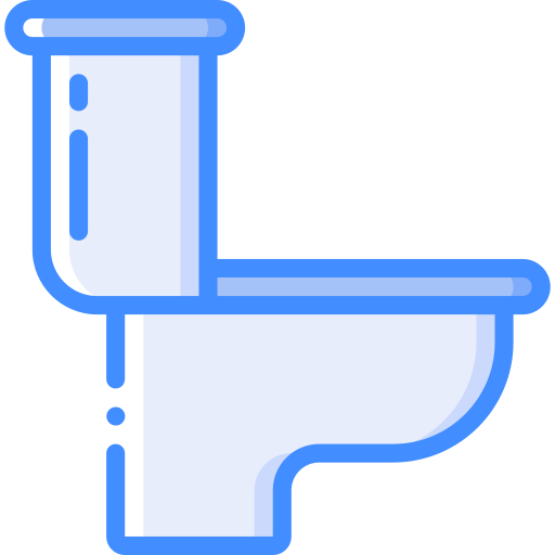Lavatory Basic Miscellany Blue icon