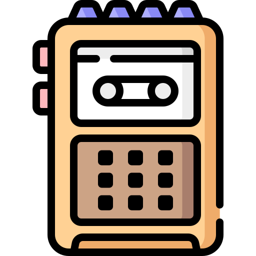 Dictaphone Special Lineal color icon