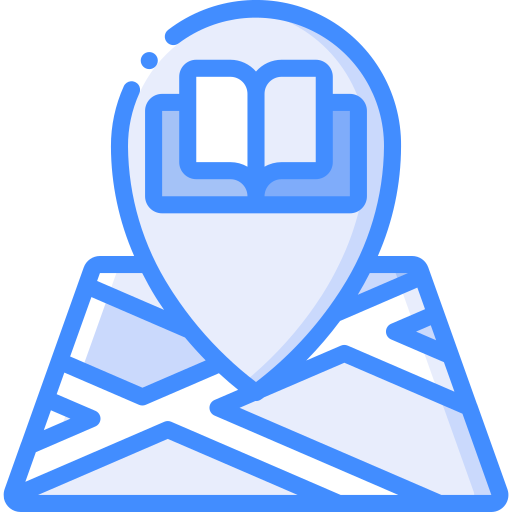 bibliothek Basic Miscellany Blue icon
