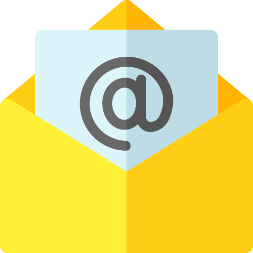 email Basic Rounded Flat icono