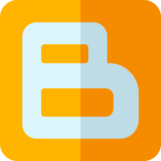 ブロガー Basic Rounded Flat icon