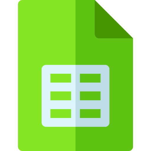 Sheet Basic Rounded Flat icon