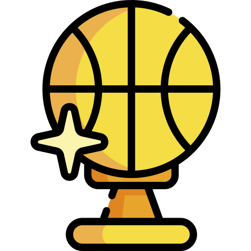 Баскетбольная награда Special Lineal color иконка