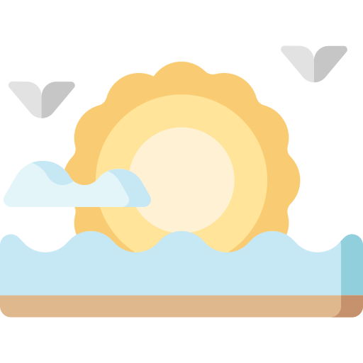 zachód słońca Special Flat ikona