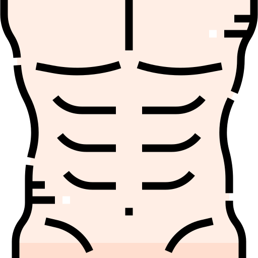 여섯 팩 Detailed Straight Lineal color icon