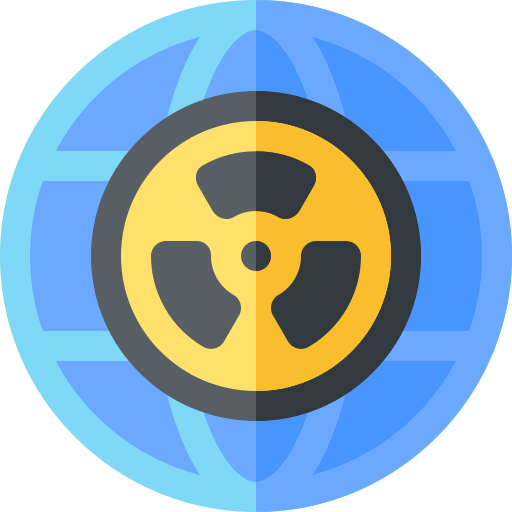 Radioactivity Basic Rounded Flat icon