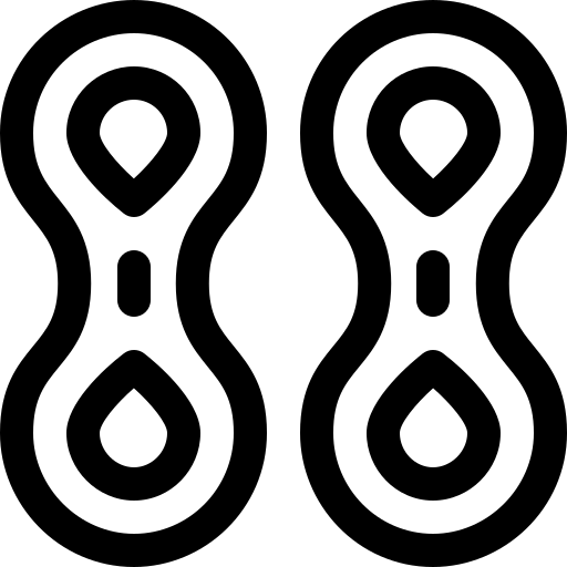 plastikowy Basic Rounded Lineal ikona