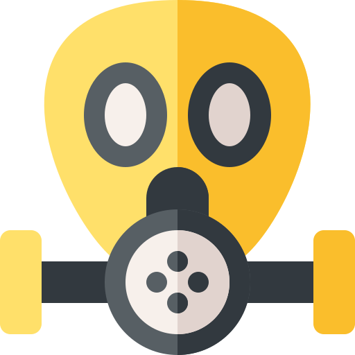 maska gazowa Basic Rounded Flat ikona