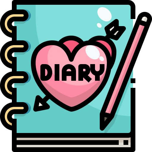 Diary Justicon Lineal Color icon