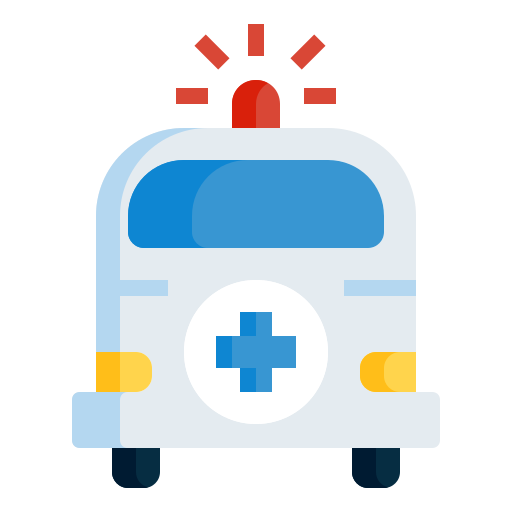 Emergency truck Generic Flat icon