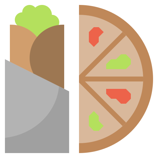 Śmieciowe jedzenie Generic Flat ikona