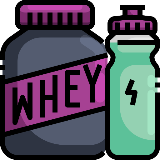 Whey protein Justicon Lineal Color icon