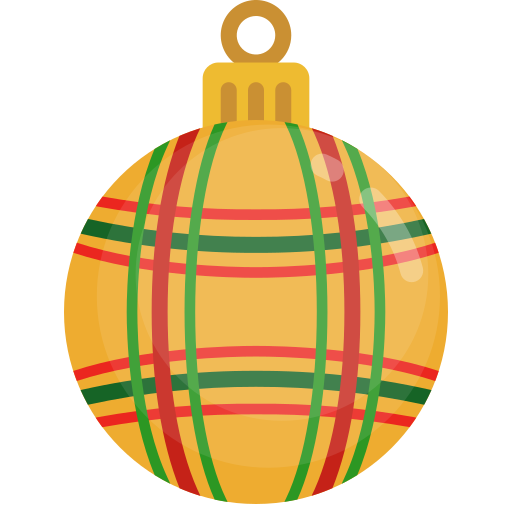 bola de navidad Kosonicon Flat icono