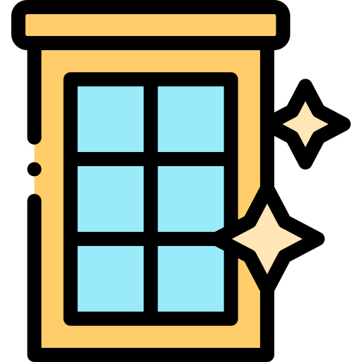 窓 Detailed Rounded Lineal color icon