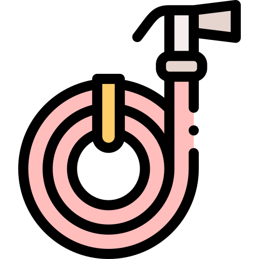 호스 Detailed Rounded Lineal color icon