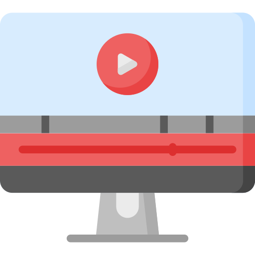 Video stream Special Flat icon