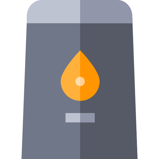 carbón Basic Straight Flat icono