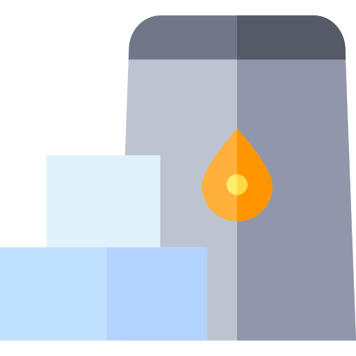 combustible Basic Straight Flat icono
