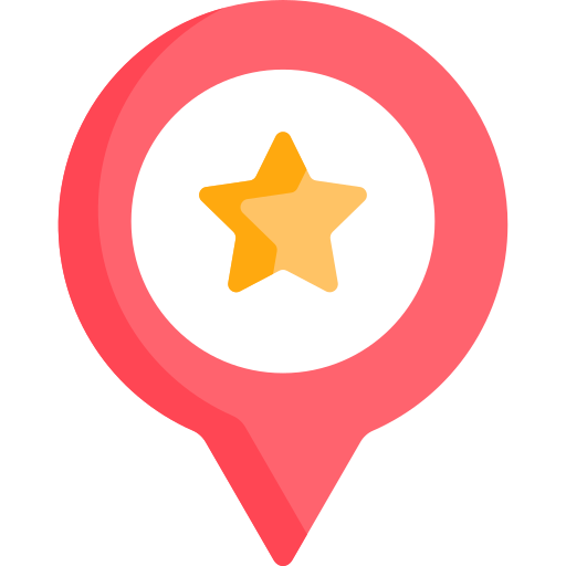 marcador de posición del mapa Special Flat icono