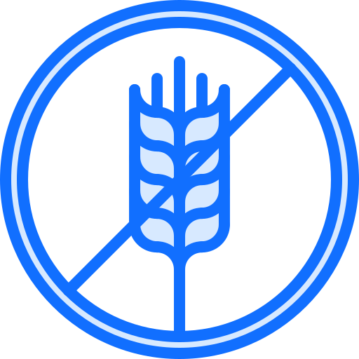 gluten-frei Coloring Blue icon