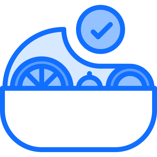 サラダ Coloring Blue icon