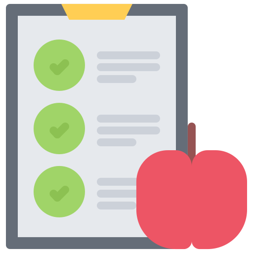 Check list Coloring Flat icon