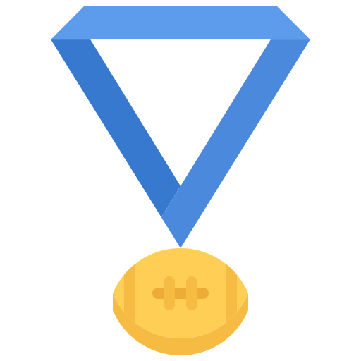 medalha Coloring Flat Ícone