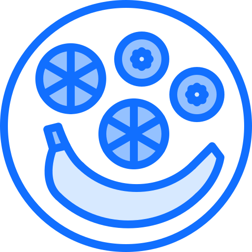 フルーツ Coloring Blue icon