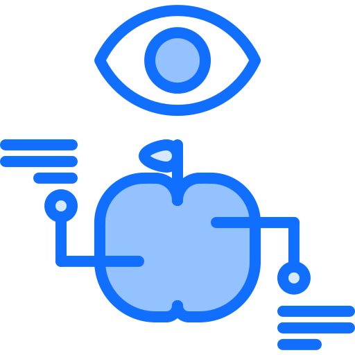 vigilancia Coloring Blue icono