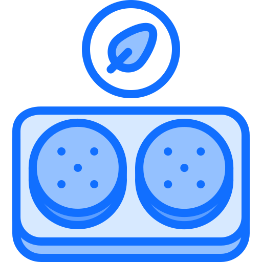 ビーガンバーガー Coloring Blue icon