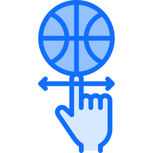 rotación Coloring Blue icono