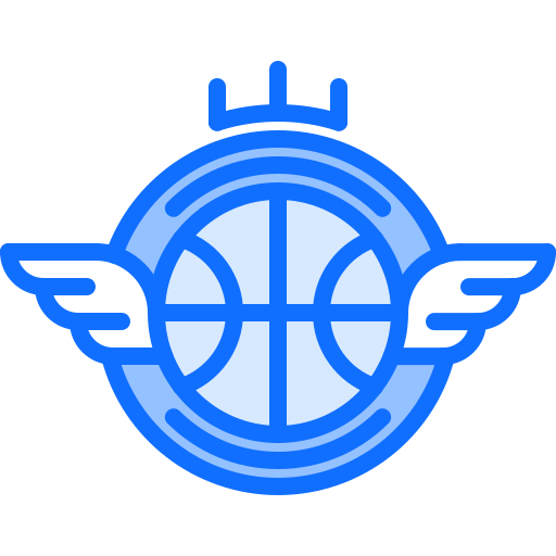 emblema Coloring Blue icono