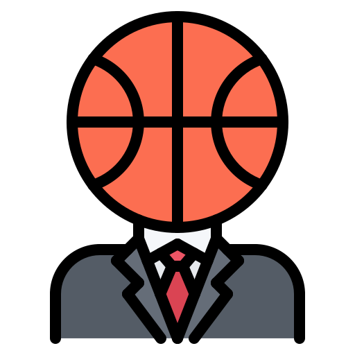 pelota de baloncesto Coloring Color icono