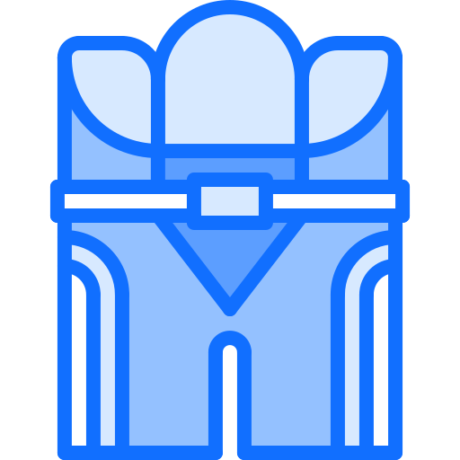 保護 Coloring Blue icon