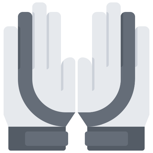handschuhe Coloring Flat icon