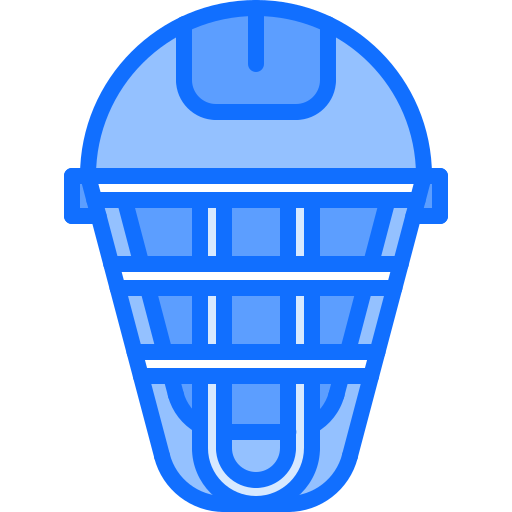 casco Coloring Blue icona