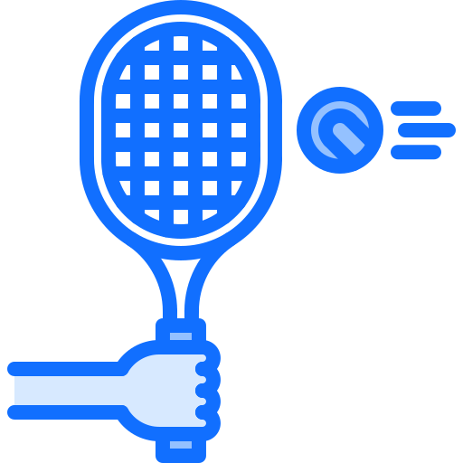 raqueta Coloring Blue icono